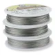 Beadalon JW17T-1 19 Strand Beading Wire, Bright, 0.024", 100ft Reel