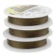 Beadalon JW09Z-0 19 Strand Beading Wire, Bronze, 0.012", 30ft Reel
