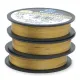 Beadalon JW17GP-15FT 19 Strand Wire, Gold Plated, 0.024", 15ft Reel