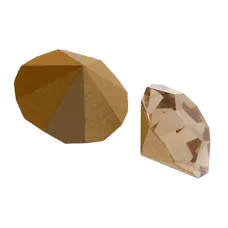 2mm / PP14 Chatons, Foiled Light Colorado Topaz, Pack of 144 2mm / PP14 Chatons, Foiled Light Colorado Topaz, Pack of 144