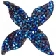 Swarovski Crystal Rock Quatro 44.5mm Bermunda Blue Crystal Swarovski Crystal Rock Quatro 44.5mm Bermunda Blue Crystal