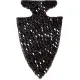 Swarovski Crystal Rock Arrow 63.5x31.7mm Jet