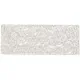 Swarovski Crystal Rock Rectangle 63.5x25mm Silvershade Crystal