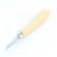 Burnisher tool for smoothing metal edges Burnisher tool for smoothing metal edges