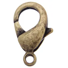22mm Antique Gold Lobster Clasps, Pack of 2 22mm Antique Gold Lobster Clasps, Pack of 2