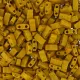 Gold Opaque Matte Half Tila Beads, colour 2312, 5.2gm approx. Gold Opaque Matte Half Tila Beads, colour 2312, 5.2gm approx.