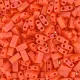 Coral Opaque Matte AB Half Tila Beads, colour 0406FR, 5.2gm approx. Coral Opaque Matte AB Half Tila Beads, colour 0406FR, 5.2gm approx.