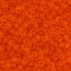 Orange Transparent, Miyuki 11/0 Seed Beads, Colour 0138, 250 Grams Orange Transparent, Miyuki 11/0 Seed Beads, Colour 0138, 250 Grams