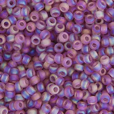 Smoky Amethyst AB Matte Transparent, Miyuki 11/0 Seed Beads, Colour 0142FR, 250 ... Smoky Amethyst AB Matte Transparent, Miyuki 11/0 Seed Beads, Colour 0142FR, 250 ...
