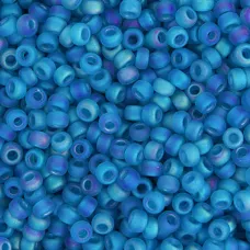 Capri Blue Transparent AB Matte, Miyuki 11/0 Seed Beads, Colour 0149FR, 250 Gram... Capri Blue Transparent AB Matte, Miyuki 11/0 Seed Beads, Colour 0149FR, 250 Gram...