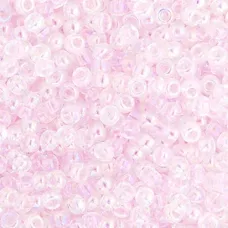 Light Pink AB Lined-Dyed Miyuki 11/0 Seed Beads, 250g, Colour 0265 Light Pink AB Lined-Dyed Miyuki 11/0 Seed Beads, 250g, Colour 0265