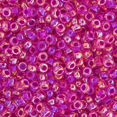Crystal Hot Pink Lined AB Miyuki 11/0 Seed Beads, 250g, Colour 0355