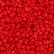 Red Vermillion Opaque Miyuki 11/0 Seed Beads, 250g, Colour 0407