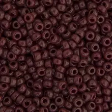 Chocolate Brown Opaque Miyuki 11/0 Seed Beads, 250g, Colour 0409 Chocolate Brown Opaque Miyuki 11/0 Seed Beads, 250g, Colour 0409