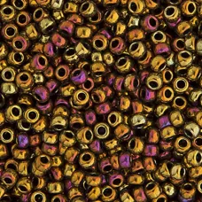 Bulk Bag Light Bronze Iris/AB Metallic Miyuki 11/0 Seed Beads, 250g, Colour 0462 Bulk Bag Light Bronze Iris/AB Metallic Miyuki 11/0 Seed Beads, 250g, Colour 0462