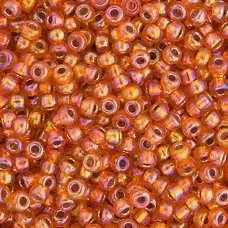 LightOrange Silver Lined AB Miyuki 11/0 Seed Beads, 250g, Colour 1008