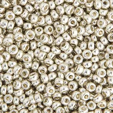 Bulk Bag Silver Galvanized Miyuki 11/0 Seed Beads, 250g, Colour 1051