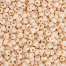 Dark Cream Opaque Matte Miyuki 11/0 Seed Beads, 250g, Colour 2022 Dark Cream Opaque Matte Miyuki 11/0 Seed Beads, 250g, Colour 2022