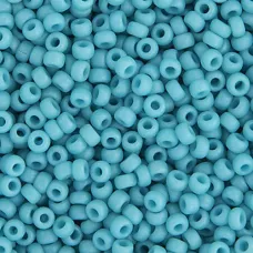Tur. Blue Opaque Matte Luster Miyuki 11/0 Seed Beads, 250g, Colour 2029 Tur. Blue Opaque Matte Luster Miyuki 11/0 Seed Beads, 250g, Colour 2029