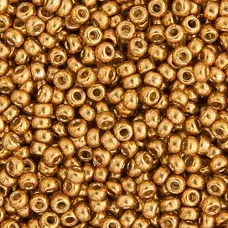 Duracoat Galvanized Yellow Gold Miyuki 11/0 Seed Beads, 250g, Colour 4203 Duracoat Galvanized Yellow Gold Miyuki 11/0 Seed Beads, 250g, Colour 4203