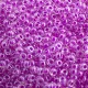 Colour Lined Purple Luminous Neon Color Miyuki 11/0 Seed Beads, 250g, Colour 4303