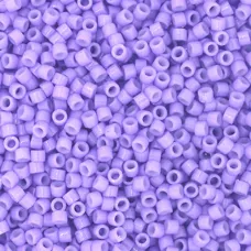 DB2138 Duracoat Opaque Dyed Light Purple, Size 11/0 Miyuki Delica Beads, 50gm ba... DB2138 Duracoat Opaque Dyed Light Purple, Size 11/0 Miyuki Delica Beads, 50gm ba...