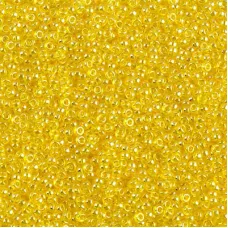 Transparent Yellow Luster, Miyuki 11/0 Seed Beads, Colour 0163, 250 Grams Transparent Yellow Luster, Miyuki 11/0 Seed Beads, Colour 0163, 250 Grams