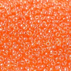 Transparent Orange Luster, Miyuki 11/0 Seed Beads, Colour 0165, 250 Grams Transparent Orange Luster, Miyuki 11/0 Seed Beads, Colour 0165, 250 Grams