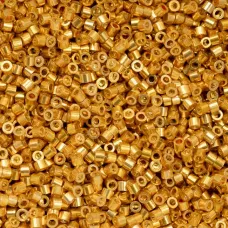 Gold AB Cylin Beads, 25gm bulk bag Gold AB Cylin Beads, 25gm bulk bag