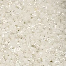 Off White AB Cylin Beads, 25gm bulk bag Off White AB Cylin Beads, 25gm bulk bag