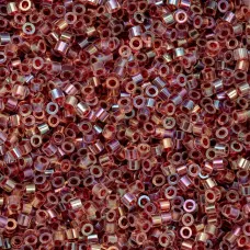 Red Gold Luster Cylin Beads, 25gm bulk bag Red Gold Luster Cylin Beads, 25gm bulk bag