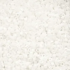 White Pearl Luster Cylin Beads, 25gm bulk bag White Pearl Luster Cylin Beads, 25gm bulk bag