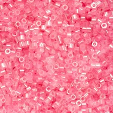 Dark Crystal Pink Lined Ceylon Cylin Beads, 25gm bulk bag Dark Crystal Pink Lined Ceylon Cylin Beads, 25gm bulk bag