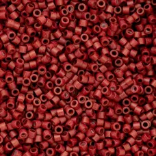 Dark Red Maroon Metallic Matte Cylin Beads, 25gm bulk bag Dark Red Maroon Metallic Matte Cylin Beads, 25gm bulk bag
