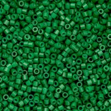 Opaque Jade Green Cylin Beads, 25gm bulk bag Opaque Jade Green Cylin Beads, 25gm bulk bag
