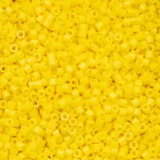 Opaque Yellow Cylin Beads, 25gm bulk bag Opaque Yellow Cylin Beads, 25gm bulk bag