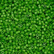 Opaque Grass Green Cylin Beads, 25gm bulk bag Opaque Grass Green Cylin Beads, 25gm bulk bag