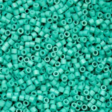 Opaque Turquoise Green Cylin Beads, 25gm bulk bag Opaque Turquoise Green Cylin Beads, 25gm bulk bag