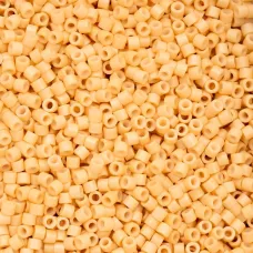 Opaque Toasted Almond Cylin Beads, 25gm bulk bag Opaque Toasted Almond Cylin Beads, 25gm bulk bag