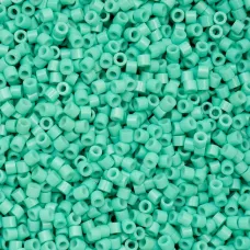 Opaque Vibrant Turquoise Cylin Beads, 25gm bulk bag Opaque Vibrant Turquoise Cylin Beads, 25gm bulk bag