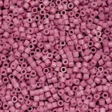Opaque Vintage Rose Cylin Beads, 25gm bulk bag Opaque Vintage Rose Cylin Beads, 25gm bulk bag