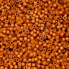 Opaque Pumpkin Orange Cylin Beads, 25gm bulk bag Opaque Pumpkin Orange Cylin Beads, 25gm bulk bag