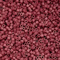 Opaque Victorian Rose Cylin Beads, 25gm bulk bag Opaque Victorian Rose Cylin Beads, 25gm bulk bag