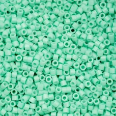 Opaque Seafoam Cylin Beads, 25gm bulk bag Opaque Seafoam Cylin Beads, 25gm bulk bag