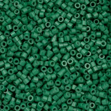 Opaque Emerald Green Cylin Beads, 25gm bulk bag Opaque Emerald Green Cylin Beads, 25gm bulk bag