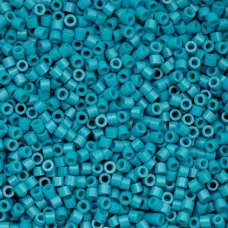 Opaque Blue Lagoon Cylin Beads, 25gm bulk bag Opaque Blue Lagoon Cylin Beads, 25gm bulk bag
