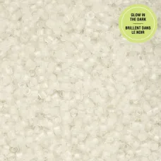 Glow in Dark - White to Green Cylin Beads, 25gm bulk bag Glow in Dark - White to Green Cylin Beads, 25gm bulk bag