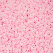 Matte Macaron - Pink Cylin Beads, 25gm bulk bag Matte Macaron - Pink Cylin Beads, 25gm bulk bag