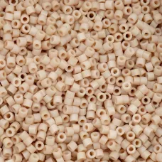 Matte Macaron - Oat Milk Cylin Beads, 25gm bulk bag Matte Macaron - Oat Milk Cylin Beads, 25gm bulk bag