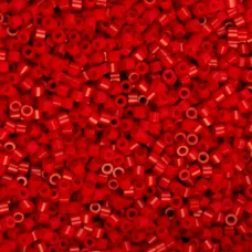 Dark Red Matte Cylin Beads, 25gm bulk bag Dark Red Matte Cylin Beads, 25gm bulk bag